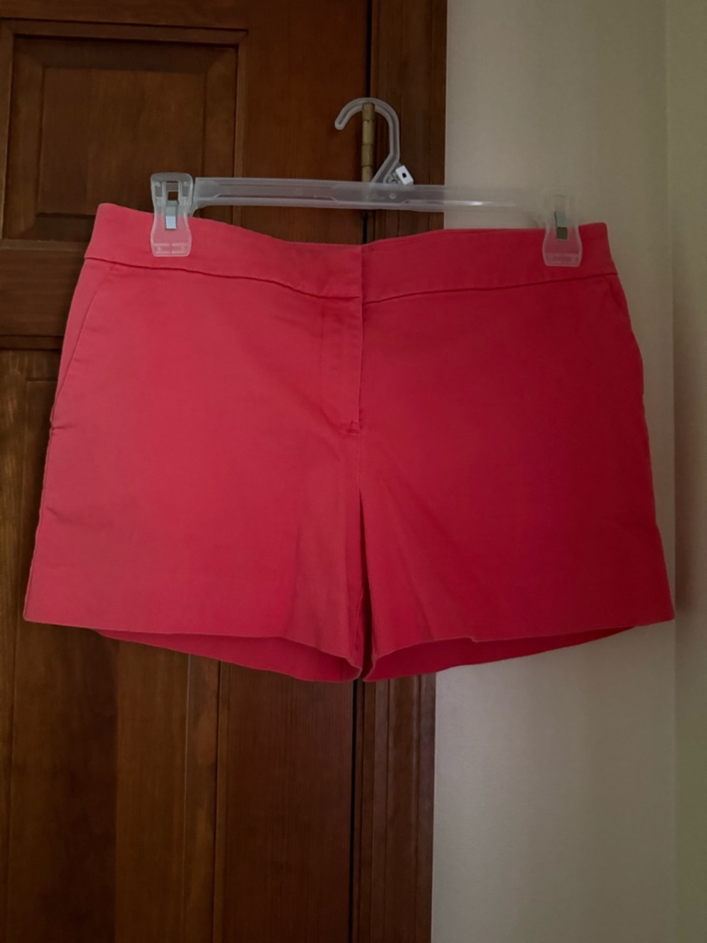 LOFT Coral Pink Bermuda Shorts